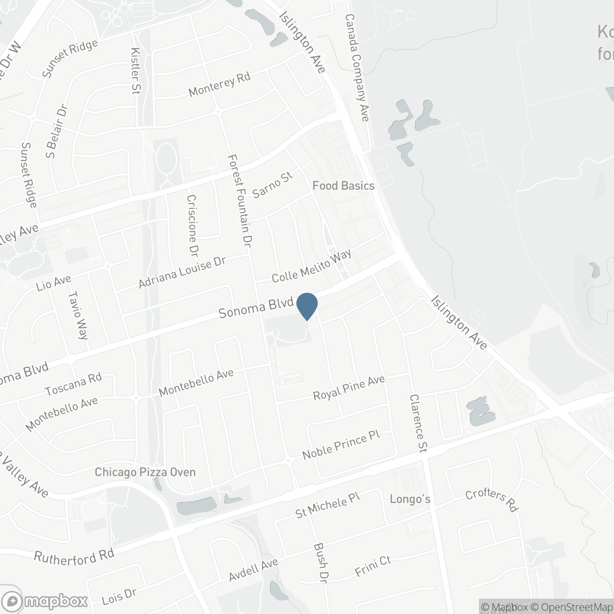 113 SONOMA BOULEVARD, Vaughan, Ontario L4H 1N8